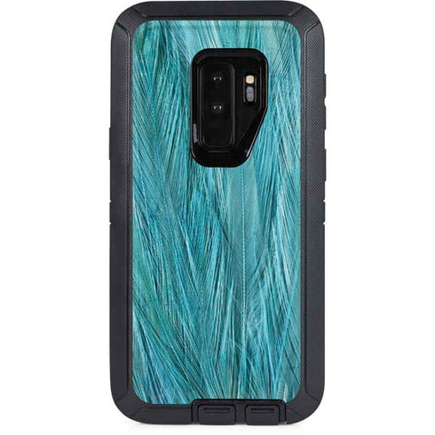 Feather Animal Print Otterbox Defender Galaxy Skin