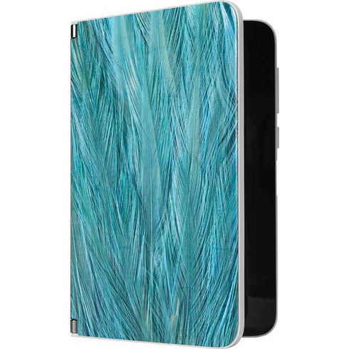 Feather Animal Print Surface Duo Skin