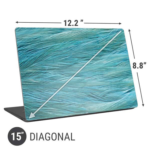 Feather Animal Print Universal Laptop 15in (12.2 x 8.8in) Skin