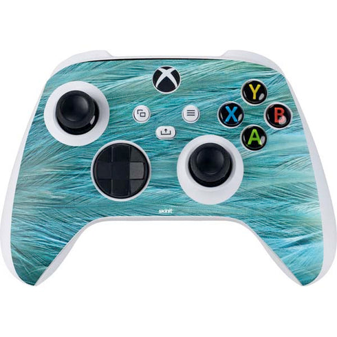 Feather Animal Print Xbox Series S Controller Skin