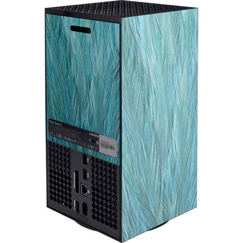 Feather Animal Print Xbox Series X Console Skin