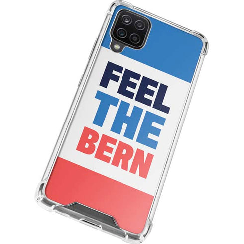Feel The Bern Galaxy A12 Clear Case