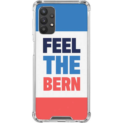 Feel The Bern Galaxy A32 5G Clear Case