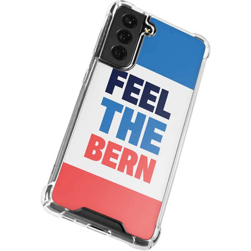 Feel The Bern Galaxy S21 FE Clear Case