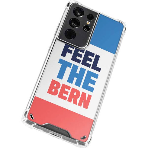 Feel The Bern Galaxy S21 Ultra 5G Clear Case