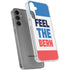 Feel The Bern Galaxy S24 Plus Clear Case