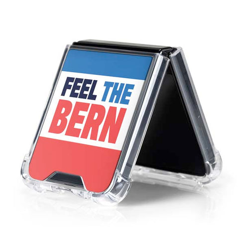 Feel The Bern Galaxy Z Flip5 5G Clear Case