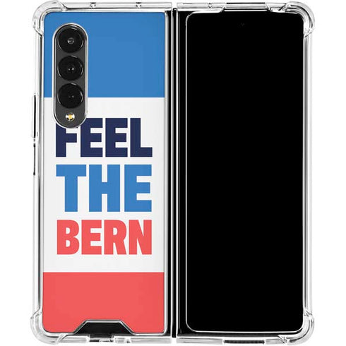 Feel The Bern Galaxy Z Fold4 5G Clear Case
