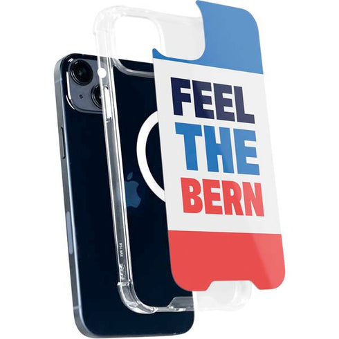 Feel The Bern iPhone 15 Plus MagSafe Case