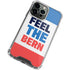 Feel The Bern iPhone 15 Pro Clear Case