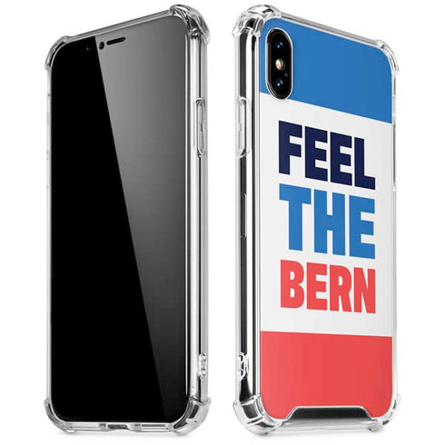 Feel The Bern iPhone XS Max Clear Case