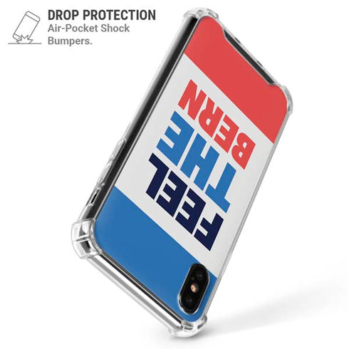 Feel The Bern iPhone XS Max Clear Case