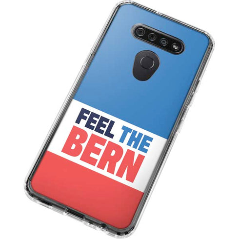 Feel The Bern LG K51/Q51 Clear Case