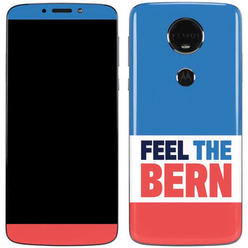 Feel The Bern Moto E5 Plus Skin