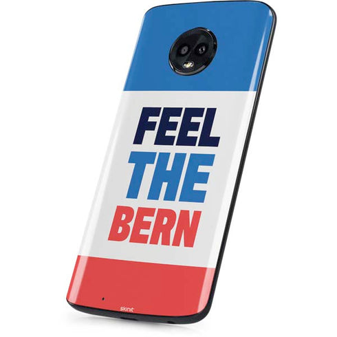 Feel The Bern Moto G6 Skin