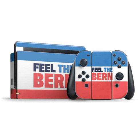 Feel The Bern Nintendo Switch Bundle Skin