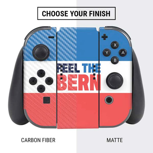 Feel The Bern Nintendo Switch Bundle Skin