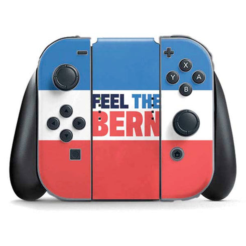 Feel The Bern Nintendo Switch (2017-2021) Joy-Con Controller Skin