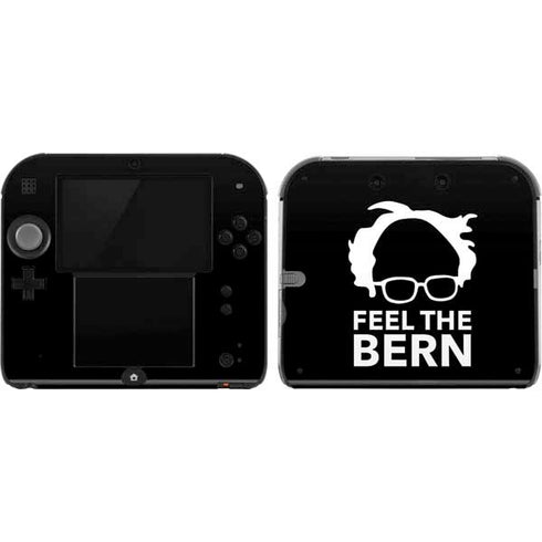Feel The Bern Outline Nintendo 2DS Skin