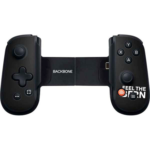 Feel The Bern Outline Backbone One for iPhone Game Controller Skin