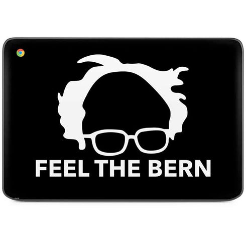 Feel The Bern Outline HP Chromebook Skin