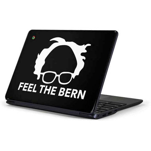 Feel The Bern Outline Samsung Chromebook Skin