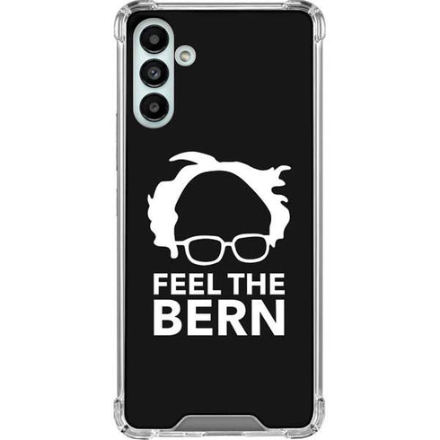 Feel The Bern Outline Galaxy A13 5G Clear Case