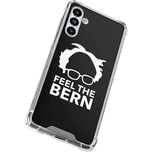 Feel The Bern Outline Galaxy A13 5G Clear Case