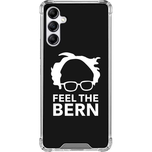 Feel The Bern Outline Galaxy A14 5G Clear Case