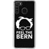 Feel The Bern Outline Galaxy A21 Clear Case