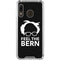 Feel The Bern Outline Galaxy A30 Clear Case