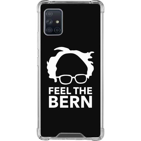 Feel The Bern Outline Galaxy A51 5G Clear Case