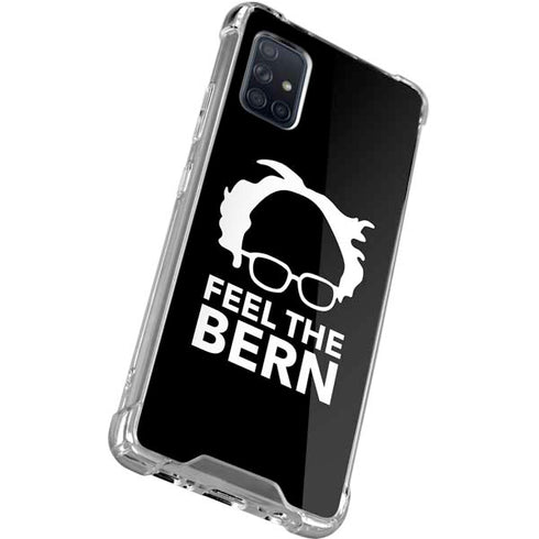 Feel The Bern Outline Galaxy A51 5G Clear Case