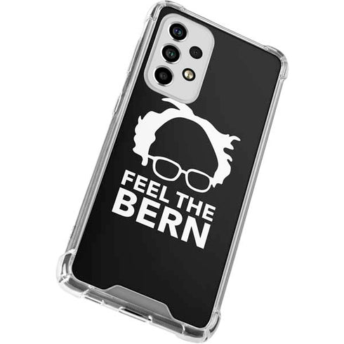 Feel The Bern Outline Galaxy A53 5G Clear Case