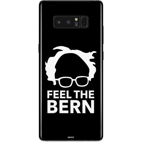 Feel The Bern Outline Galaxy Note 8 Skin