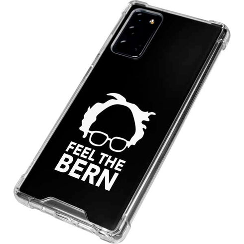 Feel The Bern Outline Galaxy Note20 5G Clear Case