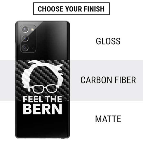 Feel The Bern Outline Galaxy Note20 5G Skin