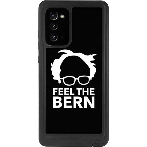 Feel The Bern Outline Galaxy Note20 5G Waterproof Case
