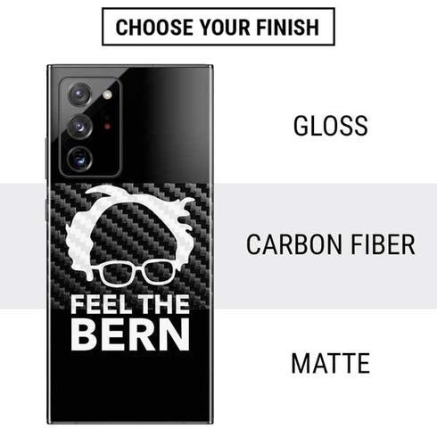Feel The Bern Outline Galaxy Note20 Ultra 5G Skin
