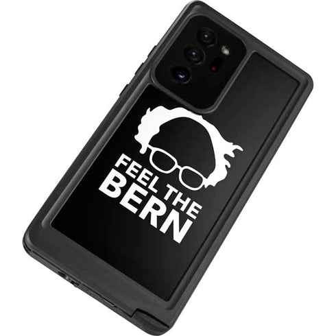 Feel The Bern Outline Galaxy Note20 Ultra 5G Waterproof Case
