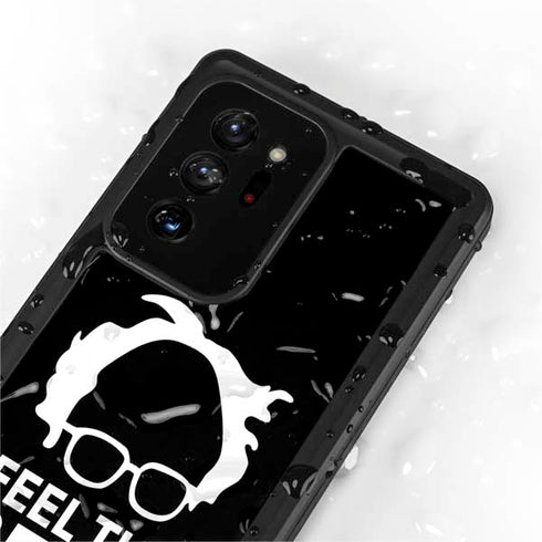Feel The Bern Outline Galaxy Note20 Ultra 5G Waterproof Case