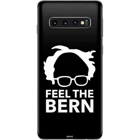 Feel The Bern Outline Galaxy S10 Skin