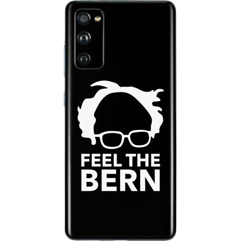 Feel The Bern Outline Galaxy S20 Fan Edition Skin