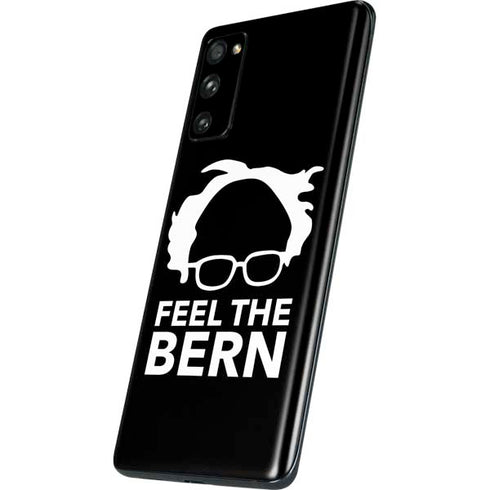 Feel The Bern Outline Galaxy S20 Fan Edition Skin