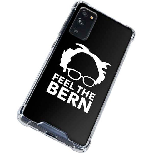Feel The Bern Outline Galaxy S20 FE Clear Case