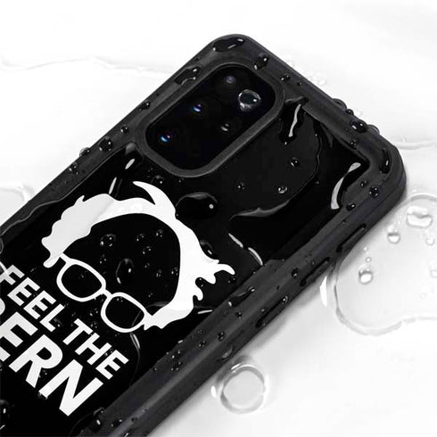 Feel The Bern Outline Galaxy S20 Plus Waterproof Case