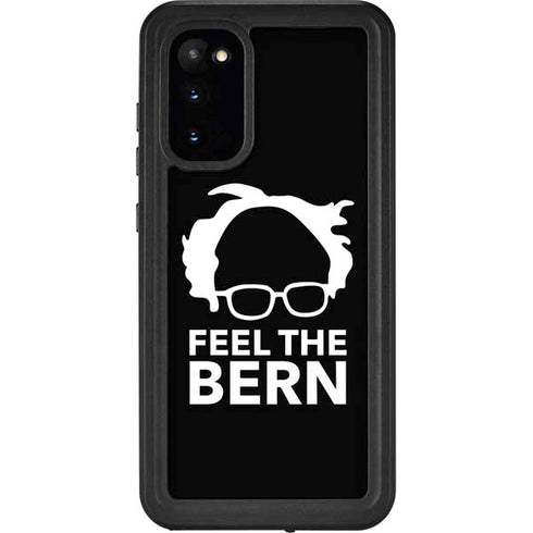 Feel The Bern Outline Galaxy S20 Waterproof Case