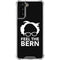 Feel The Bern Outline Galaxy S21 FE Clear Case
