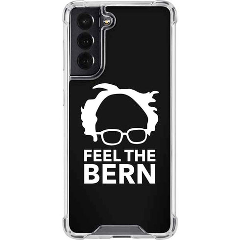 Feel The Bern Outline Galaxy S22 Clear Case