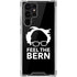 Feel The Bern Outline Galaxy S22 Ultra Clear Case